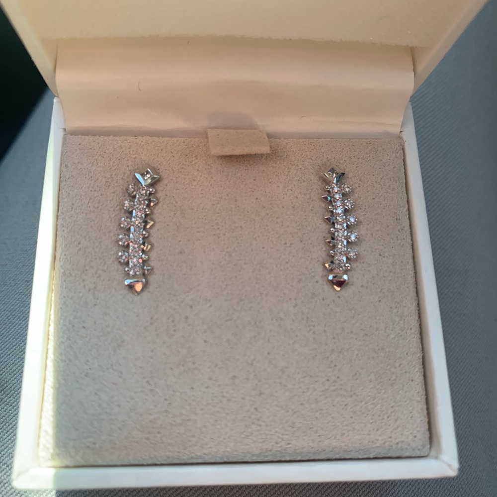Kendra Scott indie 14k white gold - Picture 1 of 3
